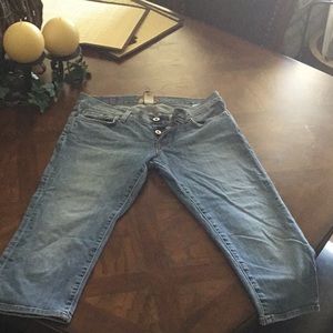Lucky Brand cropped Jean